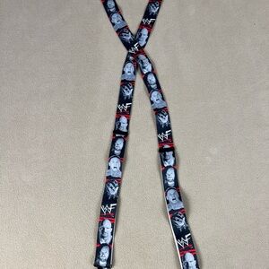 VTG 1998 WWF WWE Wrestling Suspenders Titan Sports. Stone Cold, Undertaker, Kane